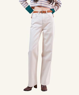 Pillogeulaem Cream Wide Pants (Cream)