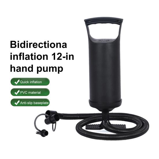 Manual Air Pump Fast Inflation Hand Pulled Air Pump Easy To Use Compact Portable Two-Way Handheld Inflatable Air Pump