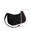 1Pcs  Underarm Bag Solid Color Simple Corduroy Bag Women'S Spring/Summer  Western Style Shoulder Small Square Bag