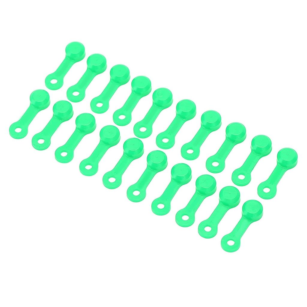 Grease Fitting Caps, Perfect Fitness Zerk Dust Cover Tear Resistant Flexible Silicone for Car(Fluorescent Green (Luminous Version))