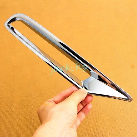 For 2024-2025 Lexus TX350 TX550h+ Glossy Chrome Rear Bumper Fog Light Cover Trim