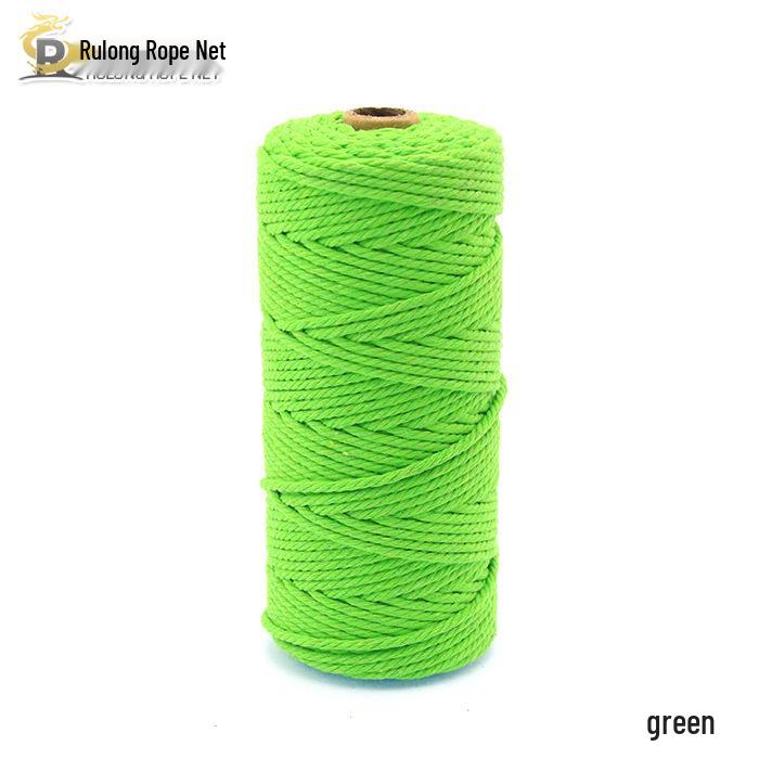 3mm Color Cotton Rope for DIY Handmade Tapestry, Weaving, and Drawstring Projects