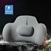 Comfortable Memory Foam Car Seat Headrest/Lumbar Support Adjustable Design Lightweight for Long Drives & Office Work