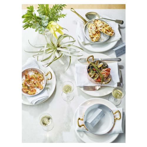 Ballarini "Servin Tavola Casserole, 11cm, 500ml, Aluminum, Made In Italy" - Double-handled, Aluminum, Gas-Stove Only [Official Product In Japan] 75001