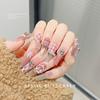 10Pcs Kawaii 3D Silver Gold Bowknot Bow Ballerina Girl Alloy Pearl Nail Art Diy Nails Accessories Decoration Charms