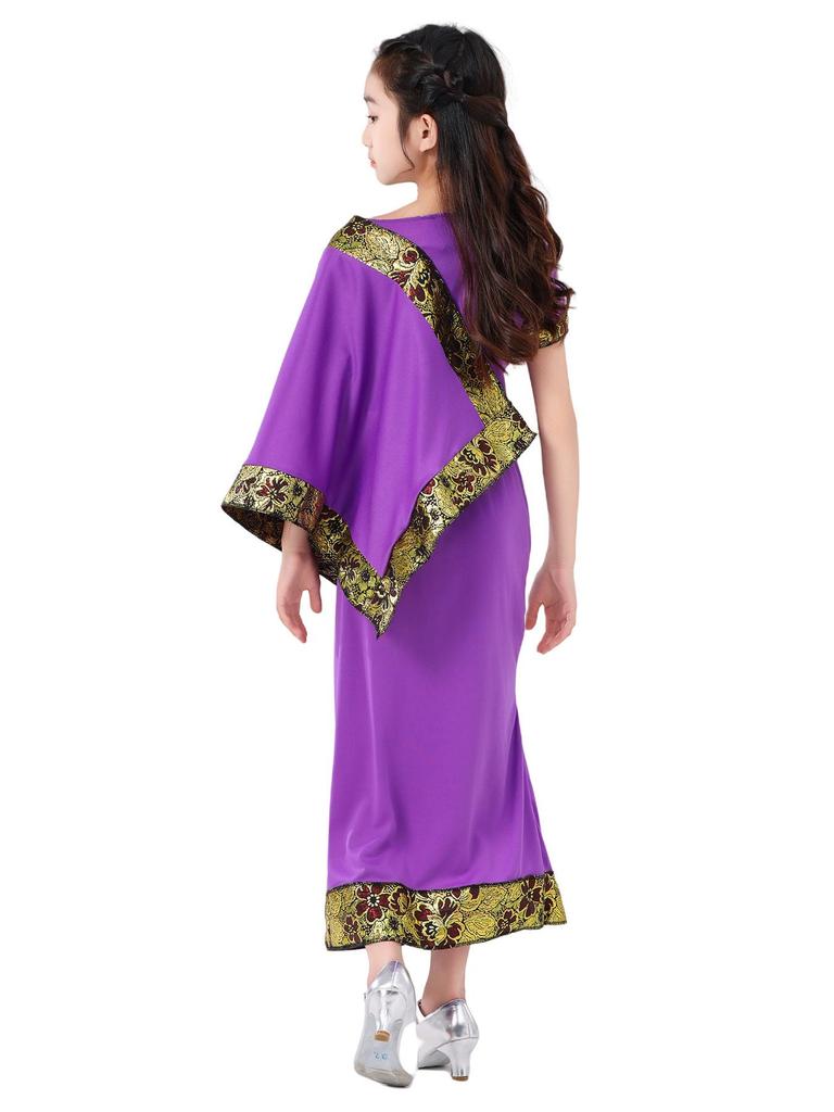 Indian Princess Bollywood Cosplay Costume for Girls - Masquerade & Stage Performance Outfit