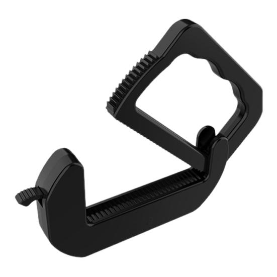 

Многоразовые зажимы для пакетов с едой Портативные зажимы для запечатывания снеков для чипсов Влагозащитные кухонные органайзеры для хранения для путешествий и кемпинга чёрный