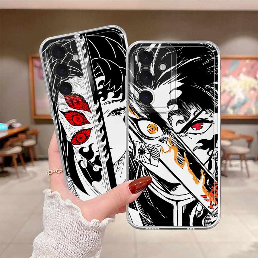Case for Samsung Galaxy A57 A56 A25 A51 A14 A16 A52 A17 A36 A37 A54 A15 A26 A24 A34 A35 A55 A52 Phone Cover D-emon Anime S-layer
