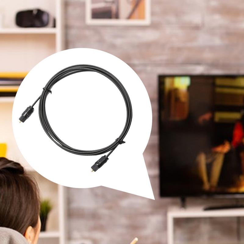 Glasfaserkabel Digitales Audio Glasfaserkabel 1,5 m Digitales optisches Audiokabel Optisches Faserkabel Metall Audio Lautsprecherkabel