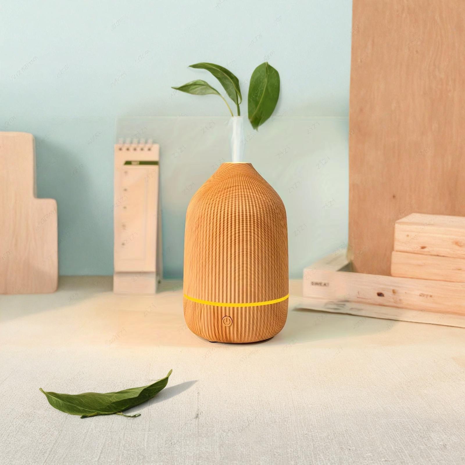 

USB Aroma Diffuser Humidifier Quiet Aromatherapy Diffuser for Bedroom one size коричневый