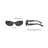 Prada Oval Sunglasses With Logo On The Temples Unisex sunglasses Black 0PR26ZS16K08Z55