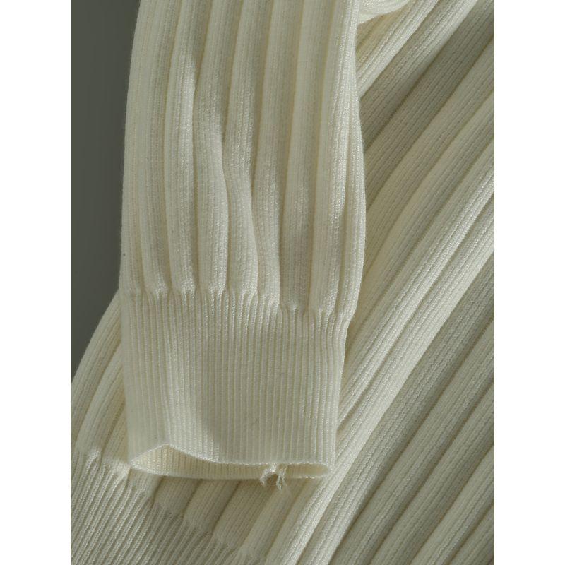 Men's Knitwear for Export, New Spring and Autumn Style, Turn-Down Collar Sweater, Casual Versatile Long-Sleeve Base Shirt for Trendy Men