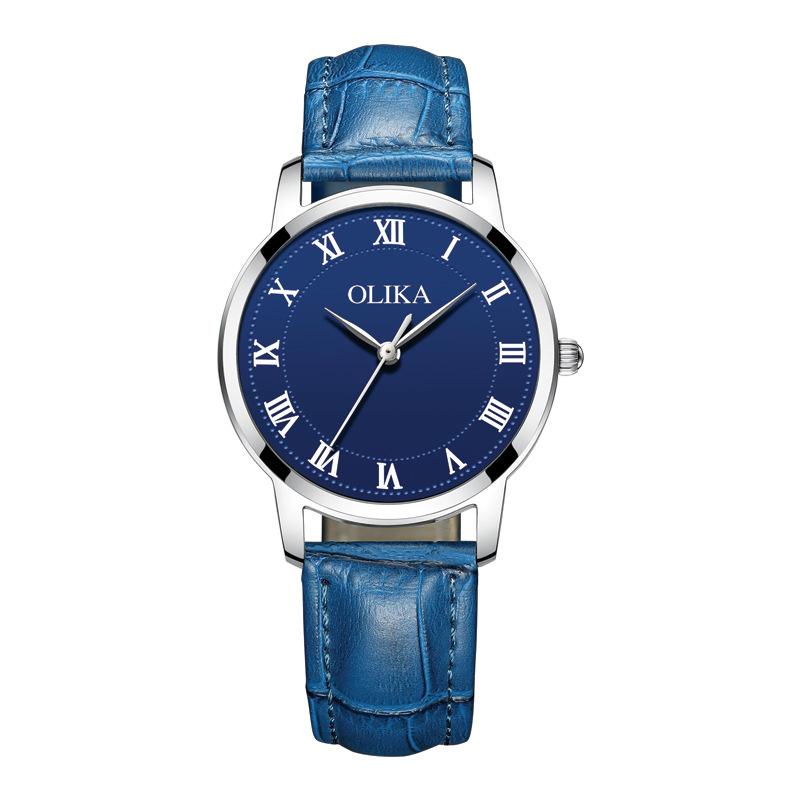 Top Brand New Ultra-thin Fashionable Simple Men's and Women's Couple's Watch Waterproof Stainless Steel Quartz Watch Men's Casual Student Watch