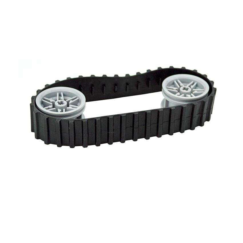 Technology Accessory Model Constructing Modules Works with 53992 88323 3873 3711 Tank Chain Bricks Track Link Tread Technical Parts