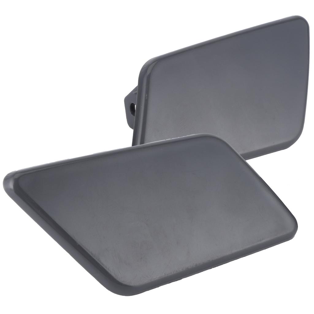 2pcs Bumper Headlight Washer Cover Lid Left Right 51112993585 51112993586 Fit for X1 E84 09‑12