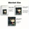 My Neighbor Totoro 2D Flat Pattern Flannel Blanket High quality All Seasons Warmth and Comfort Perfect for Christmas Gifts.261018307DMT