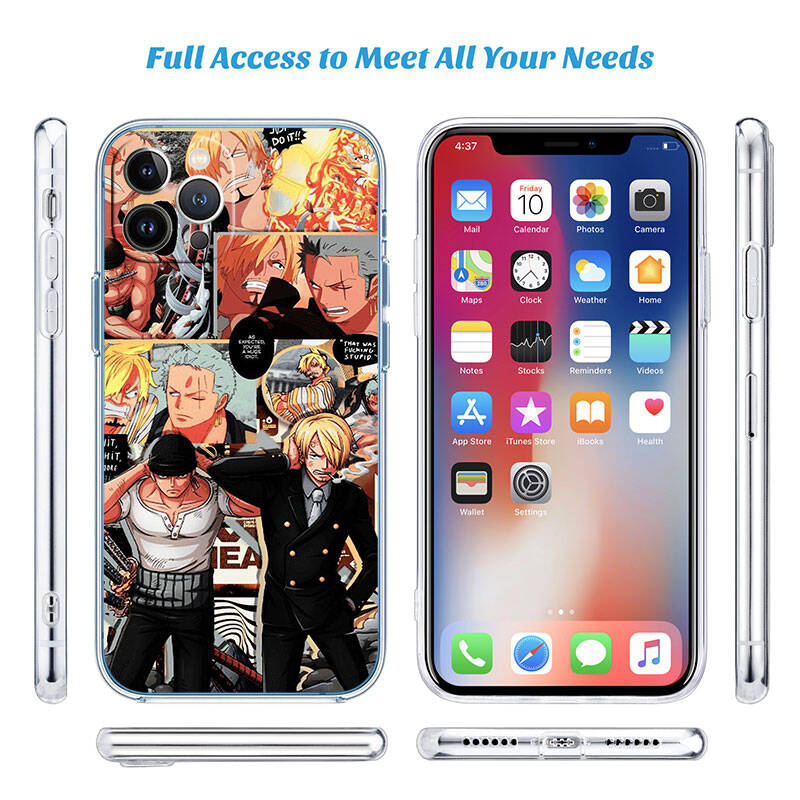MH114 One Piece Cortoon Case for Motorola E7 G6 G7 G8 G9 Plus Power Play G10 G20 G04 E30 E40 E22 E20 E13 E15 G22 G23 G05 G75 G35 G55