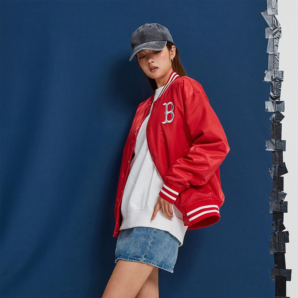 New MLB SS24 Jackets Coats Spring And Autumn Unisex Red 3AJPQ0141-43RDS