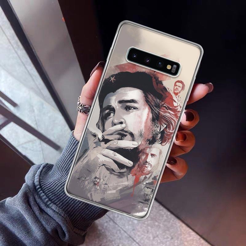 

Che-Guevara Phone Case For Samsung Galaxy S26 S25 Edge S24 S23 Ultra S22 Plus S21 S20 FE Soft TPU Back Cover Funda Galaxy S25 Ed Samsung S25 Ultra