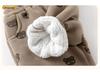 Kids' Fleece-Lined Winter Pants: Warm Cotton Trousers for Boys, Girls, and Infants