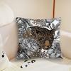Fashion animal leopard cushion cover Pillow Case Plush Fabric Soft Double Sided Print Sofa Cushion Cover Throw Pillow Covers