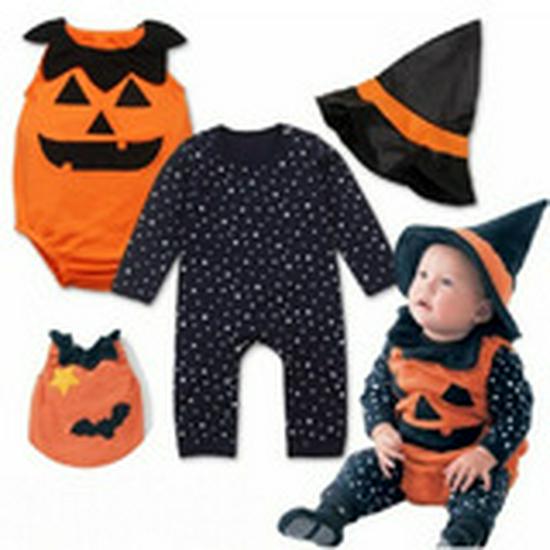 European & American Baby Bat Hooded Romper Set: Boys & Girls Onesie Jumpsuit (2-Piece).