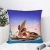 Pillow Cover Cartoon M-Moana V-Vaiana Maui  Kawaii Pillow Case For Sofa Home Decor Pillowcases