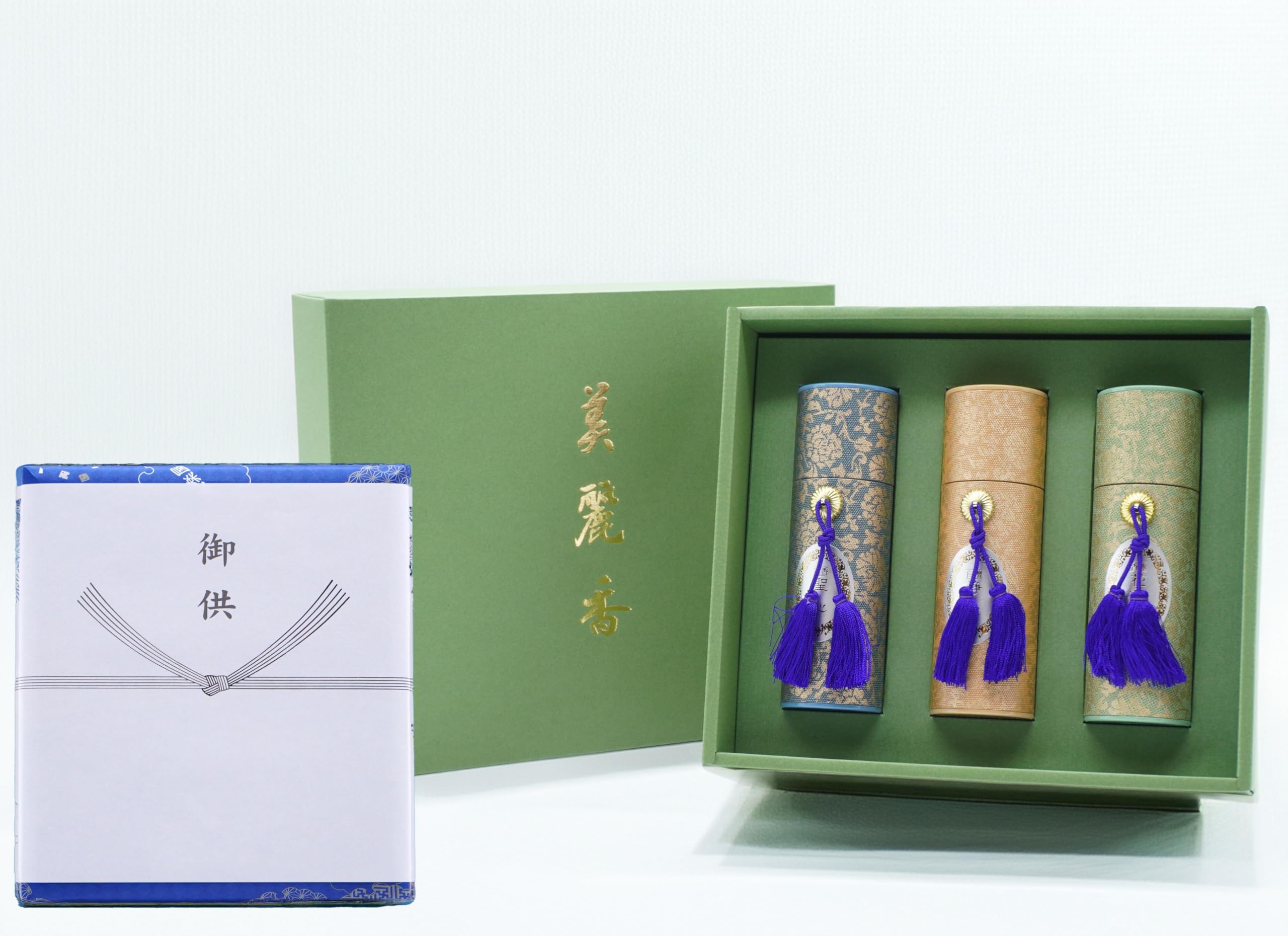 Eirakuya Incense Set, Sandalwood, Agarwood, Perfume Scent, Regular Smoke, Gift, Japan