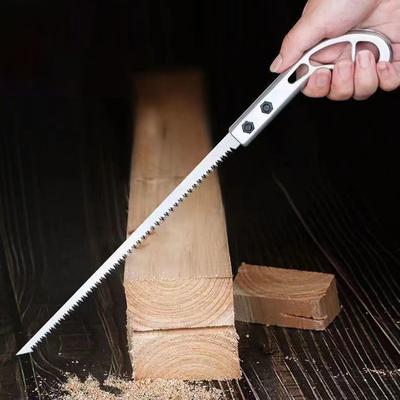Sega da giardino sega a mano sega in acciaio Sk5 con manico in legno sega per la lavorazione del legno 340 mm comoda per la piegatura di pannelli a parete