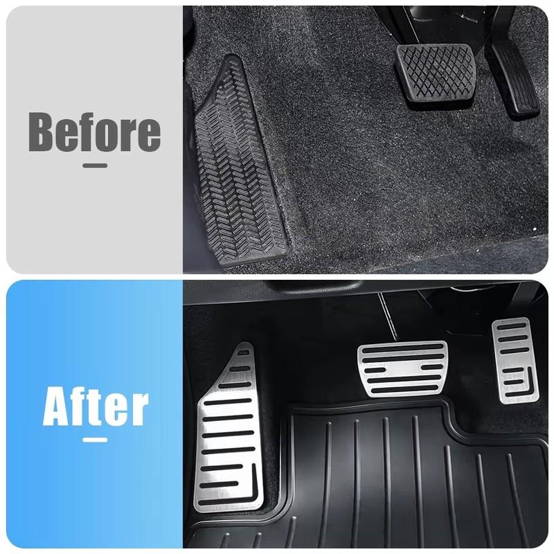 For Honda HR-V HRV    2024 2025 Car Accelerator Pedal Cover Gas Fuel Brake Non-Slips Sticker Car Styling Accessories