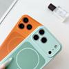 Apple 17 Pro Max Dual-Color Liquid Magnetic Full Coverage iPhone 16 Silicone Drop-Proof Case
