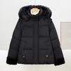 Big fur collar tooling clothes cotton clothes thickened short winter new Dongdaemun loose small coat tide