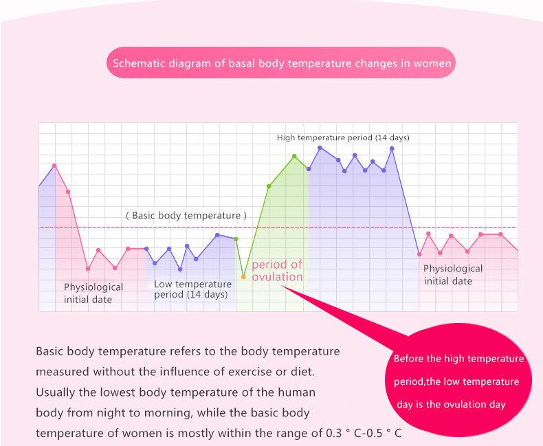 High-Precision Soft Tip Digital Basal Thermometer