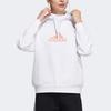 Adidas Fi Sweat Hoodie With Logo Print Women Hoodie White HB7360