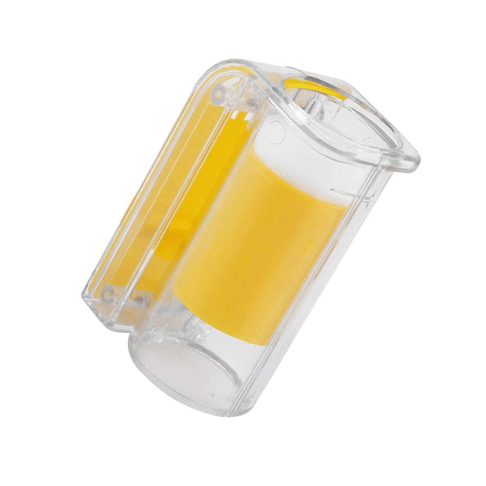 Marqueur de Reine d'Abeille Catcher Plastique Une Main Bouteille Marqueur Piston Peluche Outil Apiculteur