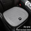 Pachacoo All-Season Cute Cartoon Cotton Linen Car Seat Cushion for Roewe RX5 D7 E6 D6 Ei5.