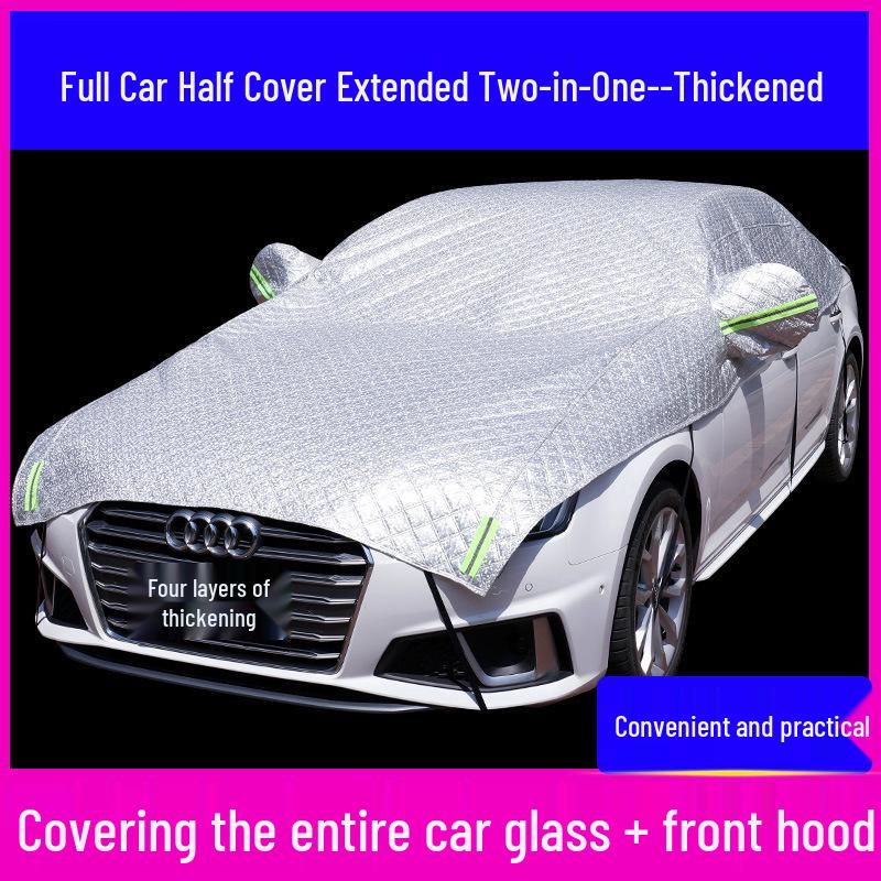 Car Windshield Snow Cover: Anti-freeze, Rainproof, Snowproof, Sunshade, and Heat Insulation