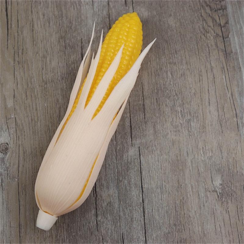 6Pcs Artificial Corn Realistic Fake Corn Simulation Corn Simulation Vegetable for Thanksgiving Decorations Photo Props