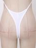 Traje de baño de una pieza para mujer con recorte sin mangas y aro O, tanga cheeky, body para playa, piscina, tomar el sol
