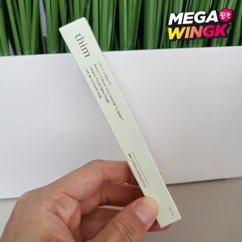 THIM Skin Cover Concealer Duo Stick 1.3g + Liquid 5g – Dual Coverage Concealer for Flawless, Natural Skin