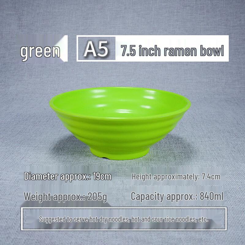

Chinese Style Melamine Large Noodle Soup Bowl