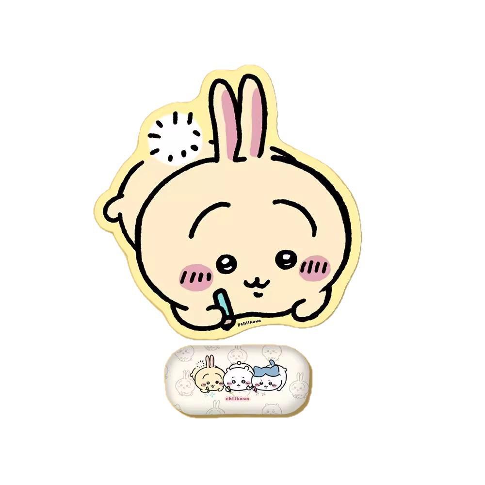 Usagichan Kawaii Alien Mauspads - Kleine Handgelenkauflage für Damen, Büro & E-Sports
