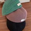 Japanese Style Hollowed Out Beret Hat Breathable Crochet Knitted Cap Weave Hat  Holiday