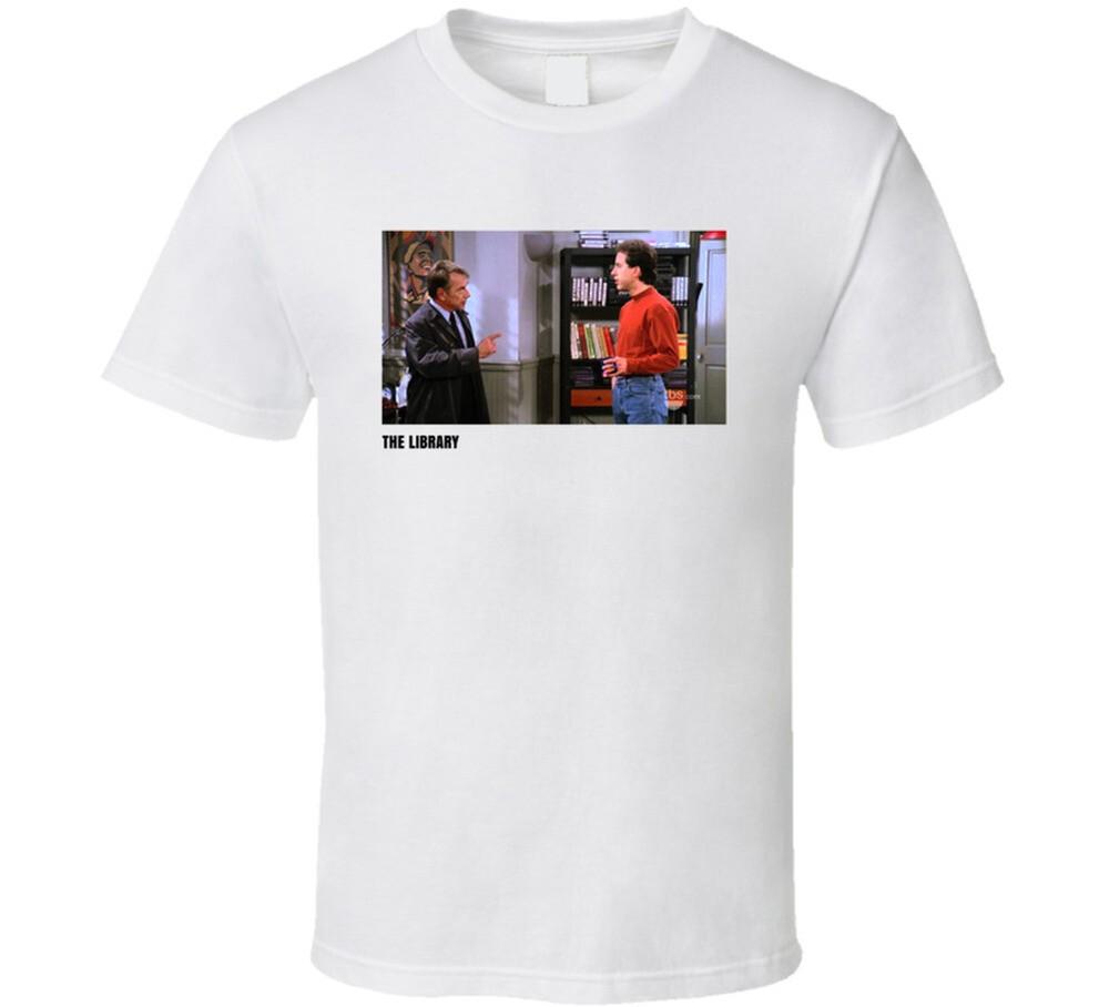Seinfeld Episode Title The Library Tv Show Fan T Shirt Unisex T-Shirt