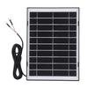 Solar Panel 8W High-Power Output IP65 Waterproof Universal Power Supply Outdoor Solar Panel for Ring Video Doorbell 4/3/3Plus/2
