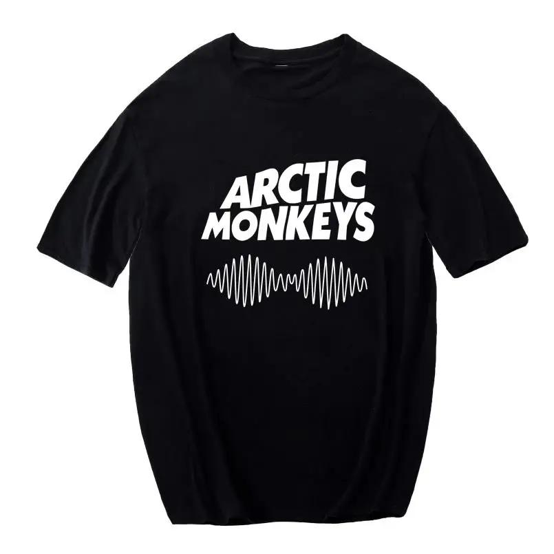 

Arctic Monkeys Рок-группа Графический Принт Футболка Мужская Мода Винтаж Хип-Хоп Уличная Одежда Короткий Рукав Большой Размер Футболка Женская 4XL