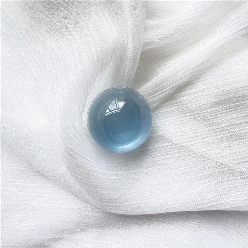 

Подставка для телефона Candy Color Series из прозрачного эпоксидного хрустального шара K3 синий