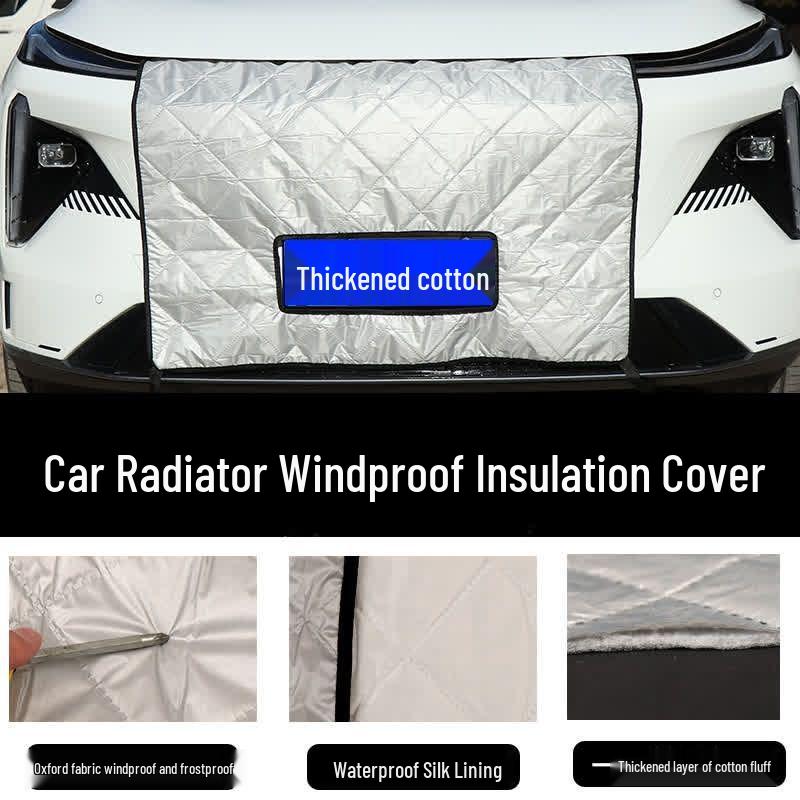 

Universal Winter Car Windshield & Radiator Insulation Cover Thin (Waterproof Surface) серебряный