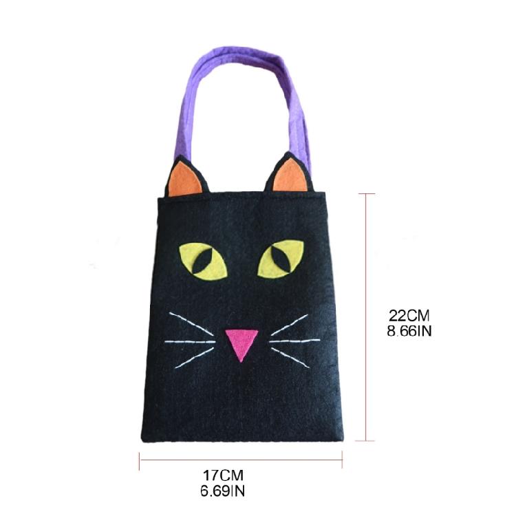 Multipurpose Halloween Tote Candy Bag Pumpkin New Year  Festival Party