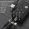 Trasmettitore Audio Bluetooth T9 a Bassa Latenza 5.2 con Supporto Fibra Ottica Coassiale AptX per Funzionamento Senza Fili e Home Theater